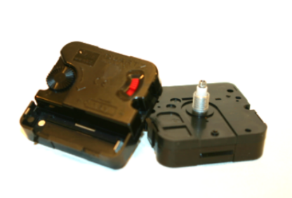 1 stk. USA produceret "Stille" Mini-Urværk 6.35 mm