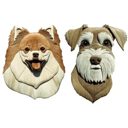 Pomeranian & Schnauzer